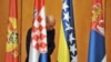 Zastava Crne Gore, Hrvatske, Bosne i Hercegovine te Srbije