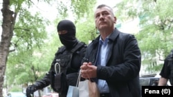 Privođenje Hadžibajrića u sarajevsko tužiteljstvo, maj 2023. 