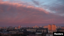 Місто під час повітряної тривоги, Київ, Україна, 29 березня 2024 року