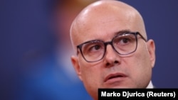 Premijer Srbije Miloš Vučević u Palati Srbije u Beogradu, 8. 5. 2024.