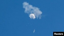Китайски балон беше свален над Южна Каролина в началото на месеца