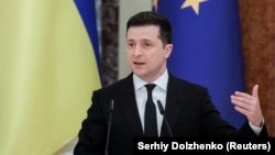 Президентът на Украйна Володимир Зеленски