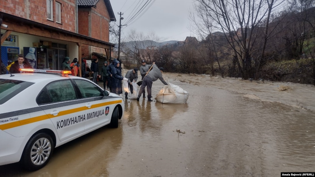 U Novom Pazaru su se 19. januara izlile sve reke