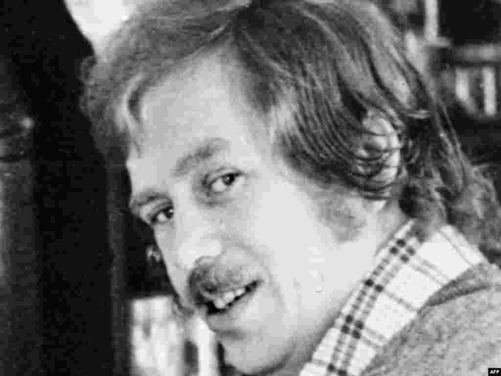 Гавел у власному будинку у Градеку, початок 1970-х