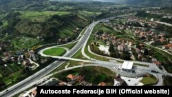 Ministarstvo prometa i komunikacija BiH nije odgovorilo na pitanje RSE otkud iznenada ruske financijske institucije u poslu izgradnje autoceste kroz BiH.(Foto: Dio Koridora Vc)