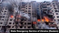 Наслідки обстрілу в Києві, 14 березня 2022 року