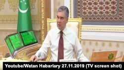 Türkmenistanyň prezidenti Gurbanguly Berdimuhamedow 