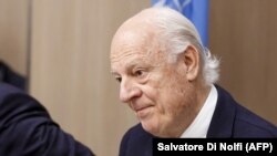 БУУнун чабарманы Стефан де-Мистура.