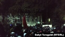 Улуттук коопсуздук боюнча мамлекеттик комитетинин имараты. Бишкеке ш. 6-октябрь, 2020-жыл.