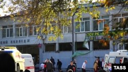 Будівля технологічного коледжу, Керч, Крим, 17 жовтня 2018 року