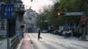 Puste ulice Zagreb u veme posebnih mjera preduzetih sa ciljem suzbijanja širenja korona virusa. 21. mart 2020. 