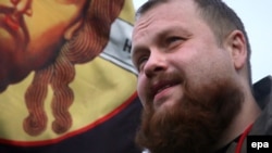Дмитрий Демушкин на "Русском марше"