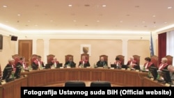 Sjednica Ustavnog suda BiH, arhivski snimak