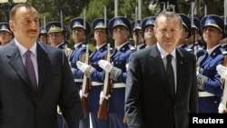 Türkiyənin baş naziri R.T. Ərdoğan Bakı səfəri zamanı