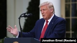 Американ Цхьаьнатоьхначу Штатийн президент Трамп Дональд