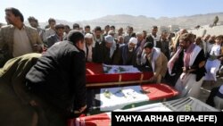 کشته‌شده‌های حمله هوایی روز سه‌شنبه در استان تعز