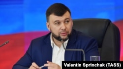 «Դոնեցկի ժողովրդական հանրապետություն» ինքնահռչակ կազմավորման լիդեր Դենիս Պուշիլինը, արխիվ: 