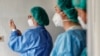 Vakcinacija medicinskih radnika u Općoj bolnici u Sarajevu, mart, 2021. 