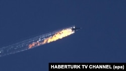 Російський Су-24, збитий поблизу кордону Туреччини і Сирії, 24 листопада 2015 року