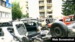 Bugojno posle terorističkog napada na policijsku stanicu