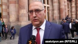Էներգետիկ ենթակառուցվածքների և բնական պաշարների նախարարի պաշտոնակատար Գարեգին Բաղրամյան