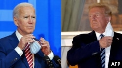 Жо Байден менен Дональд Трамп. 