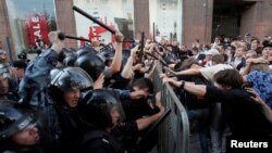 Протестът в Москва