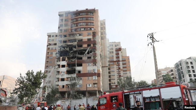 Tehran zərbələrdən sonra