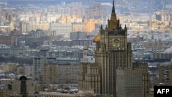 Здание МИД РФ в Москве