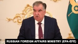 Tajik President Emomali Rahmon (file photo)