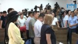 16 жастағы Шерзат Полаттың өліміне қатысты іс бойынша үкім оқылып жатқан сәт. Талдықорған, 5 маусым 2025 жыл.