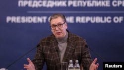 Predsednik Srbije Aleksandar Vučić.