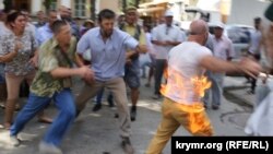 Ватан Карабашның үзенә ут төртү күренеше, 3 август 2018
