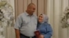 Türkiýäniň raýaty Rüstem Arslan we onuň türkmenistanly aýaly Dilfuza Arslan.