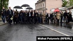 Sjećanje na poginule vojnike JNA u Dobrovoljačkoj, 3. maj 2016.