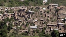 د جنوبي وزيرستان ړنګ شوي کورونه ـ انځور له ارشیفه.