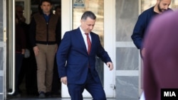 Поранешниот премиер Никола Груевски пред Суд во Скопје, архивска фотографија.