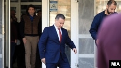 Поранешниот премиер Никола Груевски пред Основен суд Скопје 1, архивска фотографија