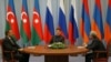 Трехсторонняя встреча президентов России, Армении и Азербайджана в Астрахани. 27 октября 2010 г.
