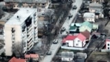 Ukraine - Russian forces in Bucha - from Ukrainian Service documentary on Yablunska Street - screen grab 3