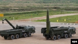 Ілюстраційне фото. Система ОТРК «Іскандер-М» представлена на форумі «ARMY-2016», Московська область, вересень 2016 року 