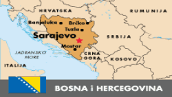 Bosnia and Herzegovina map 