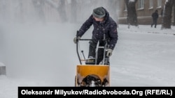 Пік снігопаду в Одесі прийшовся на 16 годину, 27 лютого 2018 року