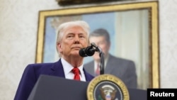 Presidenti amerikan, Donald Trump. 